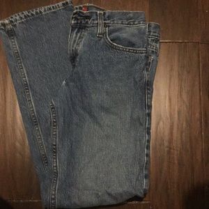 Men’s jeans.